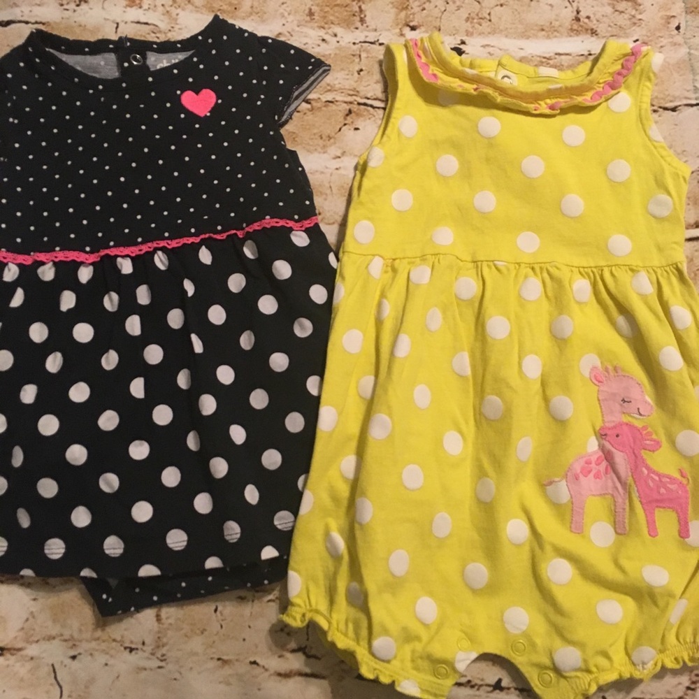 💜BUNDLE ONLY💜Two Carter’s size 18mth bubbles